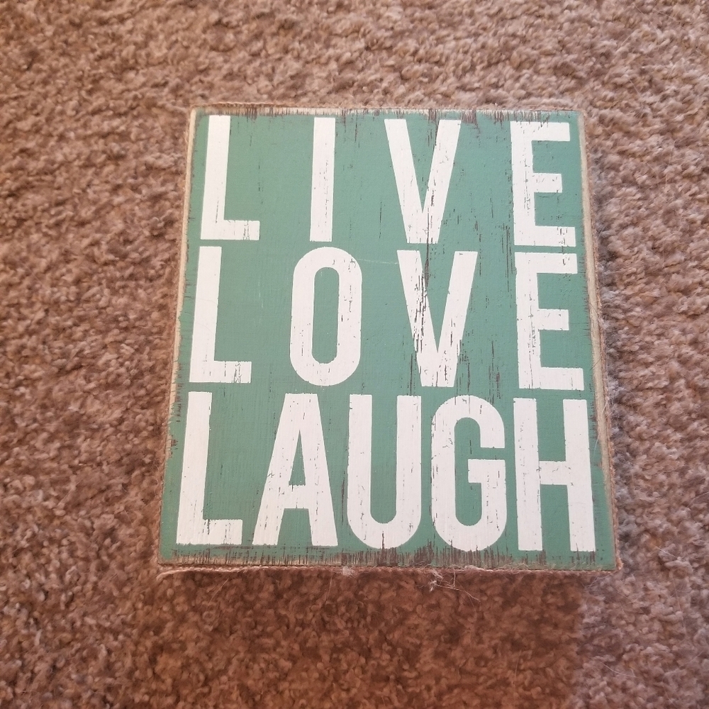Home decor wooden sign